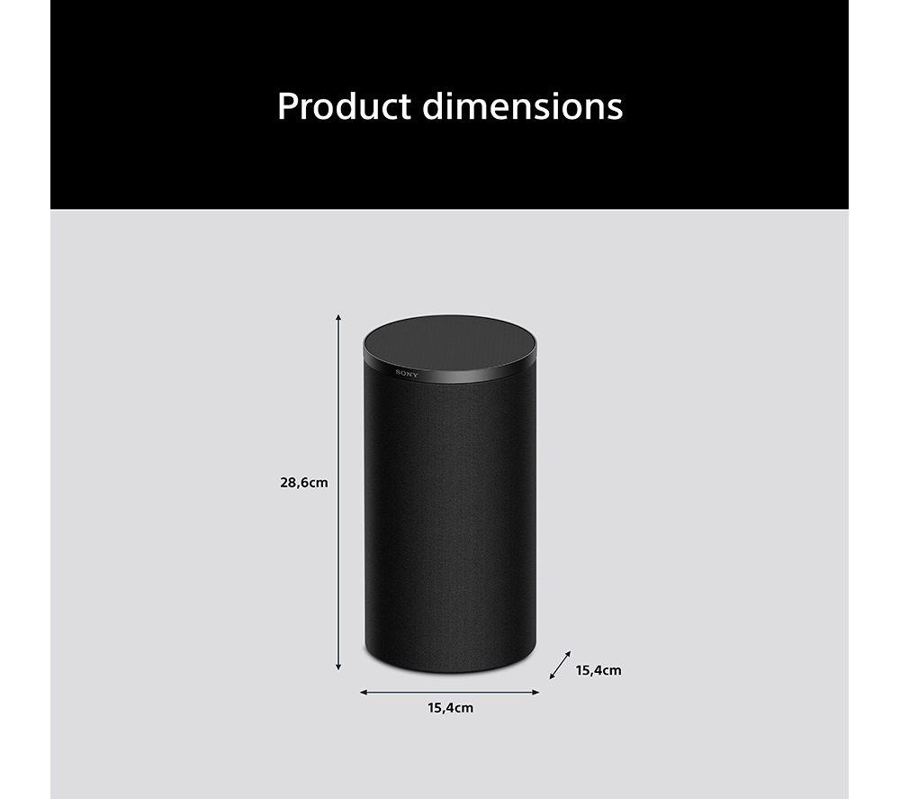 SONY BRAVIA Theatre Rear 9 SARS9 Wireless Speakers - Black image number 4 of 6