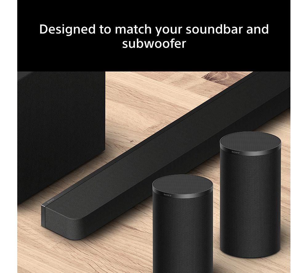 SONY BRAVIA Theatre Rear 9 SARS9 Wireless Speakers - Black image number 5 of 6