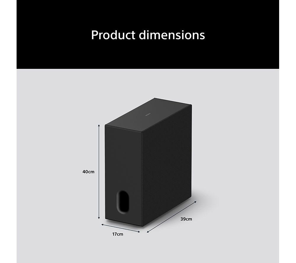 SONY BRAVIA Theatre Sub 8 SASW8 Wireless Subwoofer image number 4 of 6