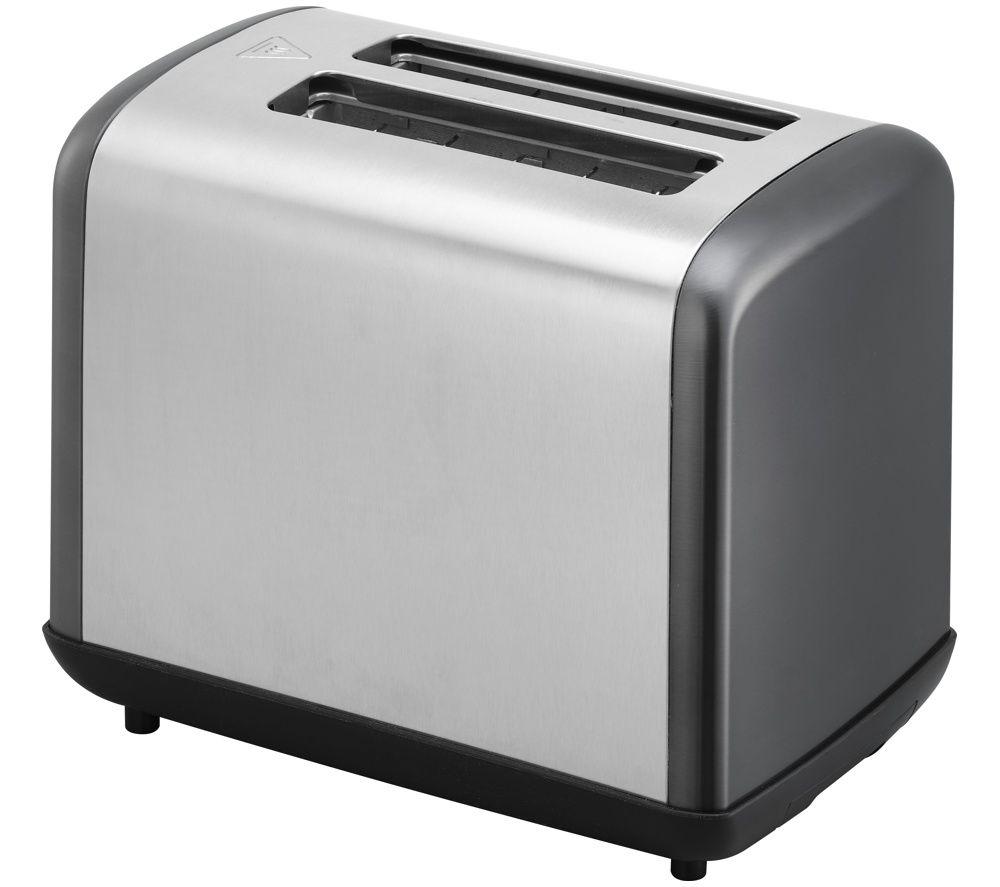 LOGIK L02STG26 2-Slice Toaster - Gun Metal image number 4 of 6