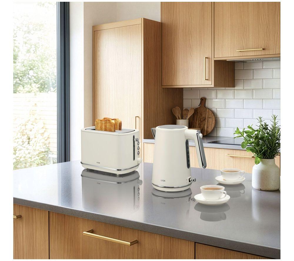 LOGIK L17SKC26 Jug Kettle - Cream image number 7 of 7