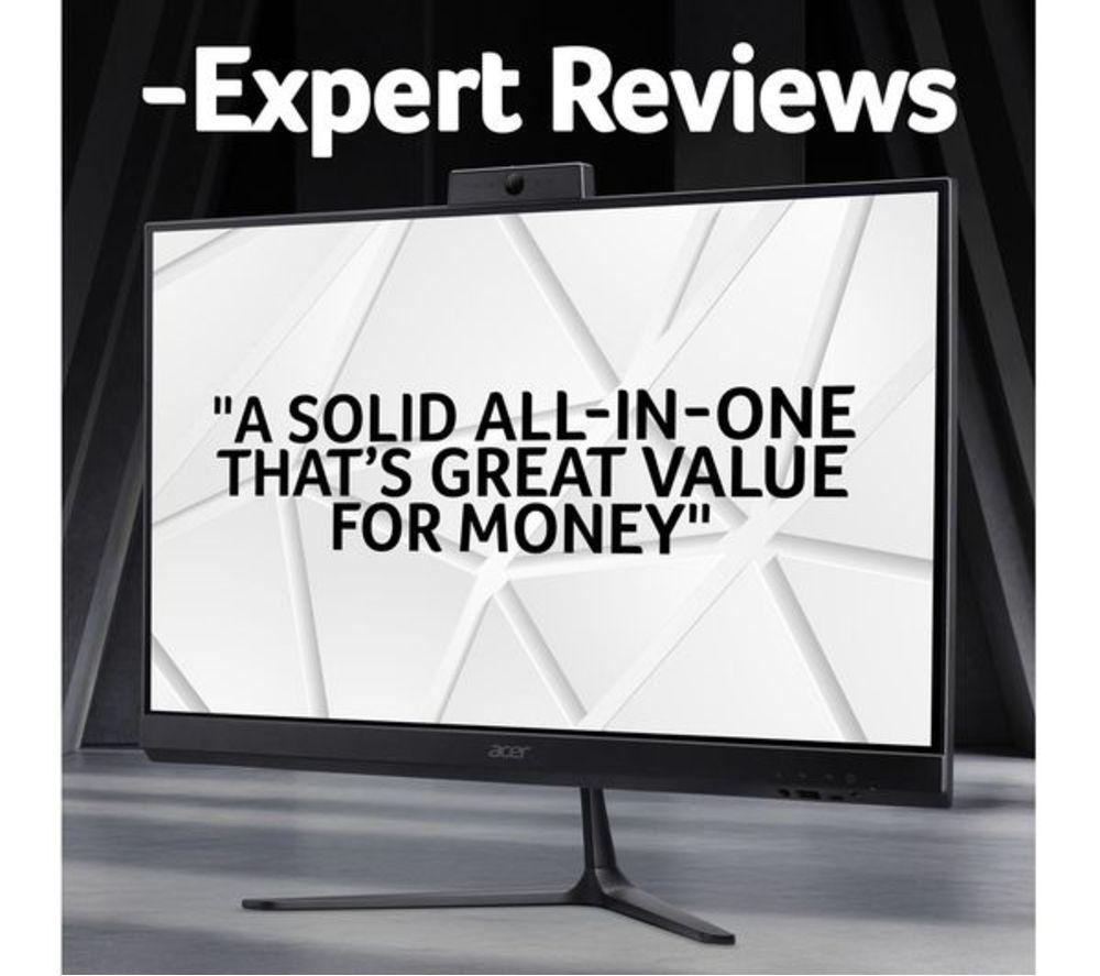 ACER Aspire C27-B 27" Refurbished All-in-One PC - Intel&reg; Core&trade; 5, 512 GB SSD, Black (Excellent Condition) image number 5 of 7