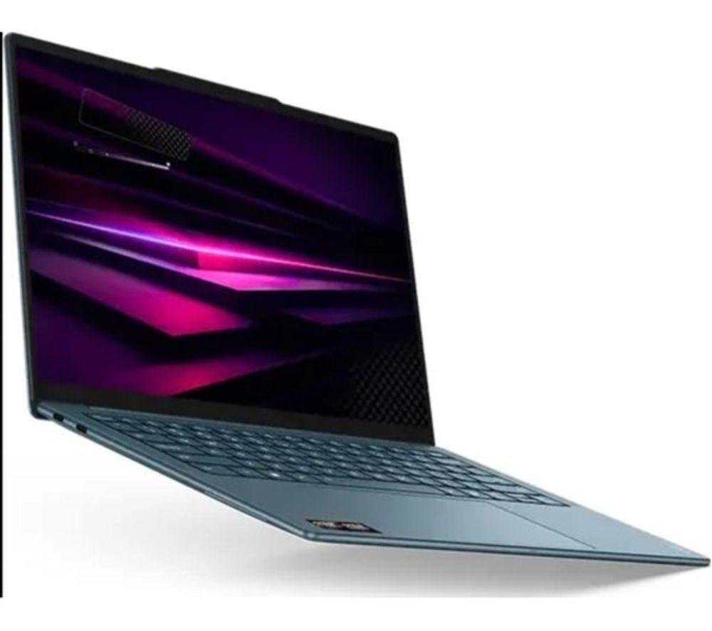LENOVO Yoga Slim 7 14" Refurbished Laptop - AMD Ryzen AI 5, 512 GB SSD, Tidal Teal (Excellent Condition) image number 3 of 4