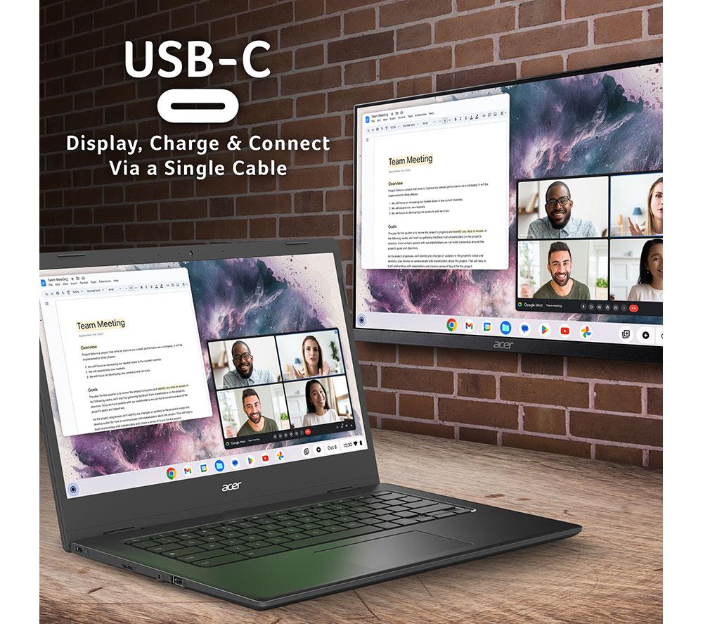 ACER Swift Go 16" AI Refurbished Laptop - Intel&reg; Core&trade; Ultra 9, 1 TB SSD, Grey (Excellent Condition) image number 6 of 10