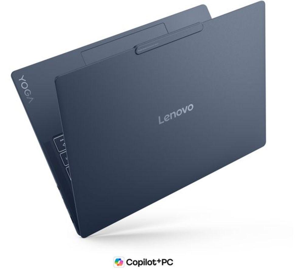 LENOVO Yoga Slim 7 14" Refurbished Laptop, Copilot+ PC - Snapdragon X2 Plus, 512 GB SSD, Cosmic Blue (Excellent Condition) image number 6 of 6