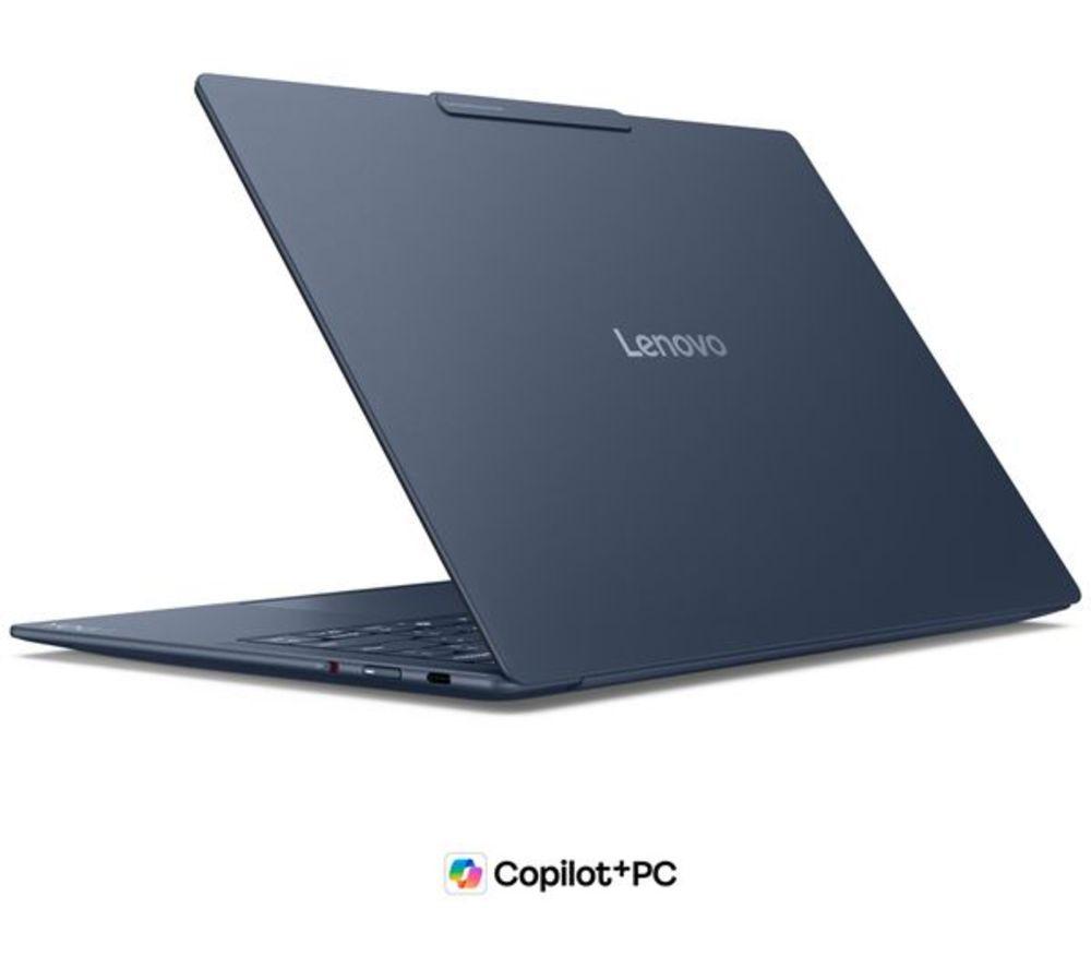 LENOVO Yoga Slim 7 14" Refurbished Laptop, Copilot+ PC - Snapdragon X2 Plus, 512 GB SSD, Cosmic Blue (Very Good Condition) image number 2 of 3