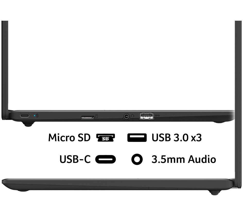 ACER 314 14" Refurbished Chromebook - Intel&reg; Celeron&reg;, 128 GB eMMC, Black (Excellent Condition) image number 7 of 8