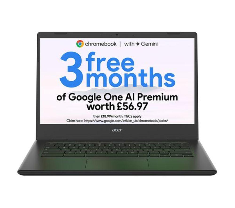 Acer 314 14" Refurbished Chromebook - Intel®Celeron, 128 Gb Emmc, Black (Very Good Condition), Black