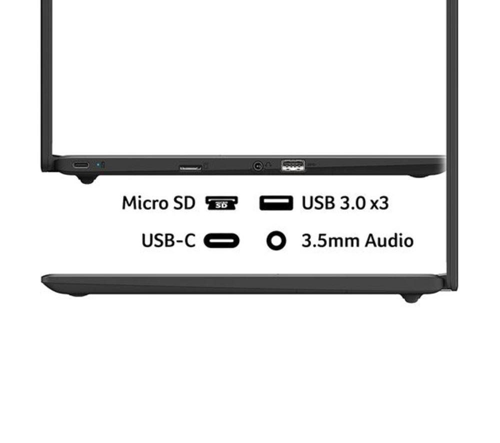 ACER 314 14" Refurbished Chromebook - Intel&reg; Celeron&reg;, 128 GB eMMC, Black (Very Good Condition) image number 5 of 6