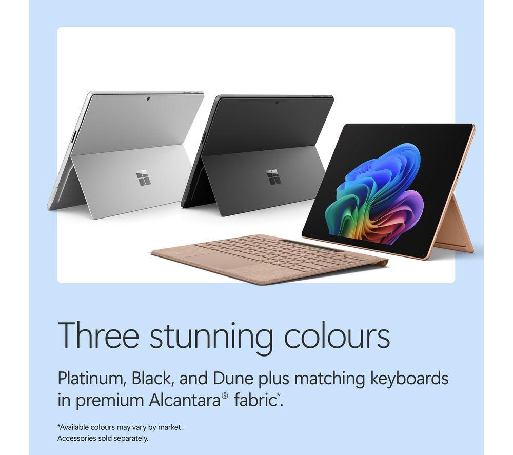 MICROSOFT Surface Pro 13", Copilot+ PC - Snapdragon X2 Plus, 512 GB SSD, Black image number 8 of 13