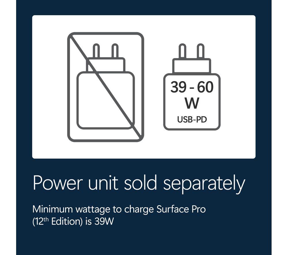 MICROSOFT Surface Pro 13", Copilot+ PC - Snapdragon X2 Elite, 512 GB SSD, Platinum image number 2 of 11