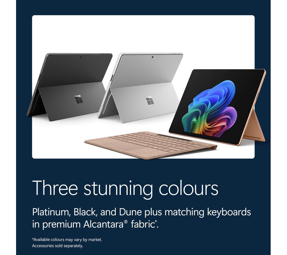 MICROSOFT Surface Pro 13", Copilot+ PC - Snapdragon X2 Elite, 512 GB SSD, Platinum image number 7 of 11