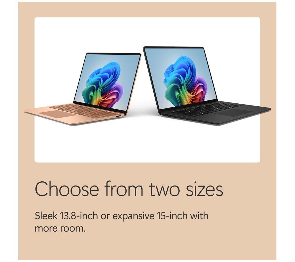 MICROSOFT Surface Laptop 13.8", Copilot+ PC - Snapdragon X2 Plus, 512 GB SSD, Dune image number 9 of 17