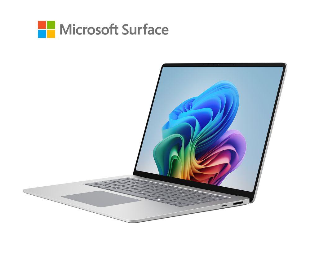 MICROSOFT Surface Laptop 15", Copilot+ PC - Snapdragon X2 Plus, 512 GB SSD, Platinum image number 7 of 7