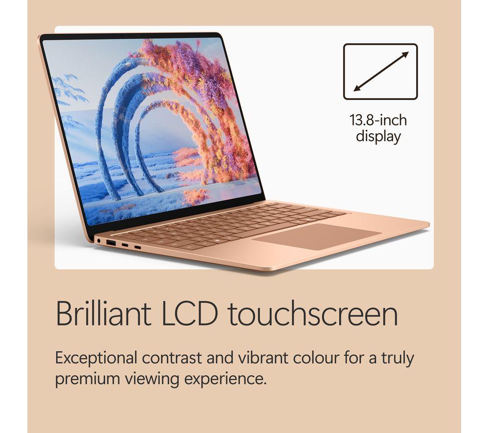 MICROSOFT Surface Laptop 13.8", Copilot+ PC - Snapdragon X2 Elite, 512 GB SSD, Dune image number 2 of 12