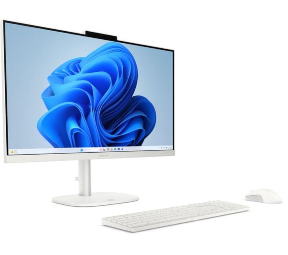HP OmniStudio 24-cu0005na 23.8" Refurbished All-in-One PC - Intel&reg; Core&trade; 3, 512 TB SSD, Cotton White (Very Good Condition) image number 2 of 5
