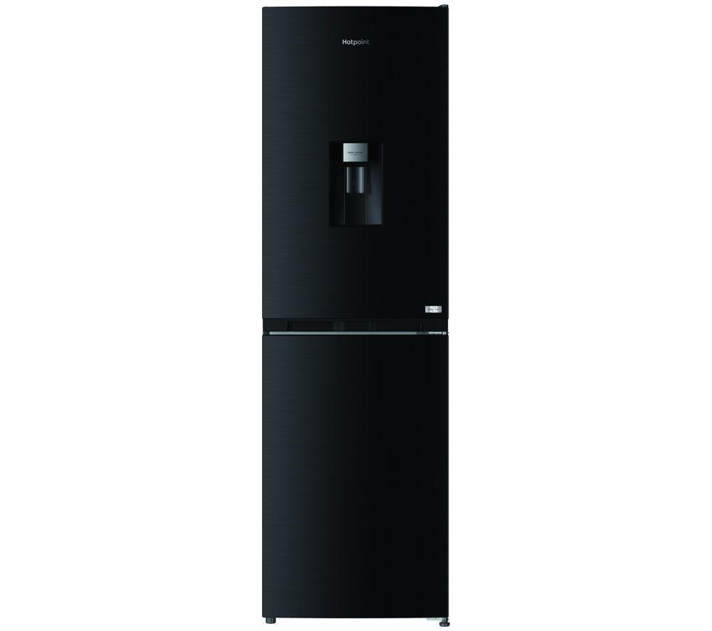 Hotpoint VitalCare HPKF 3241W XR4UK 50/50 Fridge Freezer - Black Steel