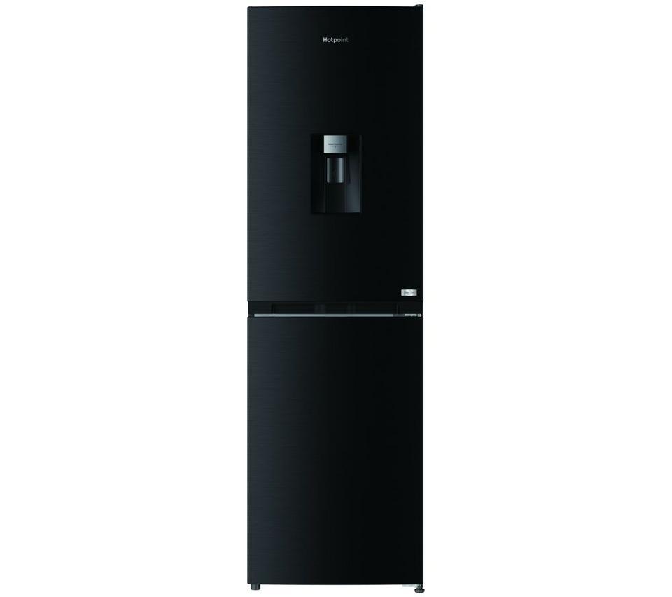 HOTPOINT Total No Frost VitalCare HPKF 3241W XR4UK 50/50 Fridge Freezer - Black Steel