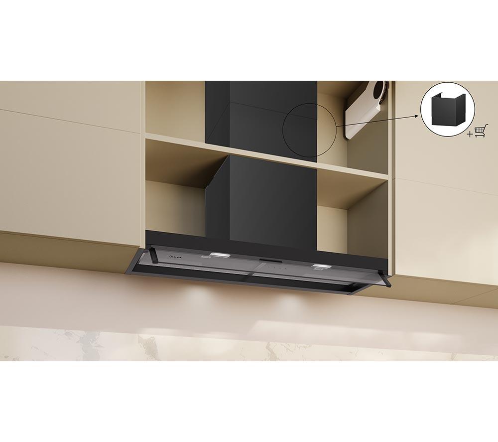 NEFF N50 D95XCC2S0B 90 cm Integrated Cooker Hood - Matte Black image number 2 of 21
