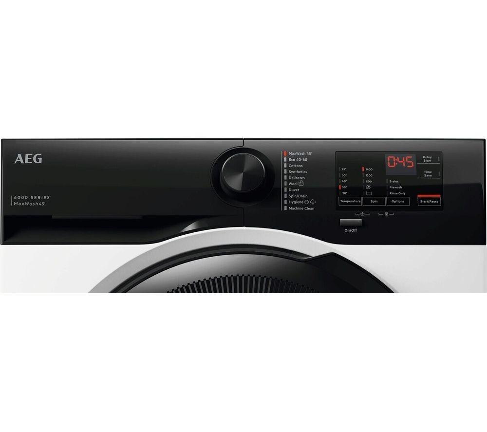 AEG 6000 ProSense LFED61144B 10 kg 1400 Spin Washing Machine - White image number 8 of 15