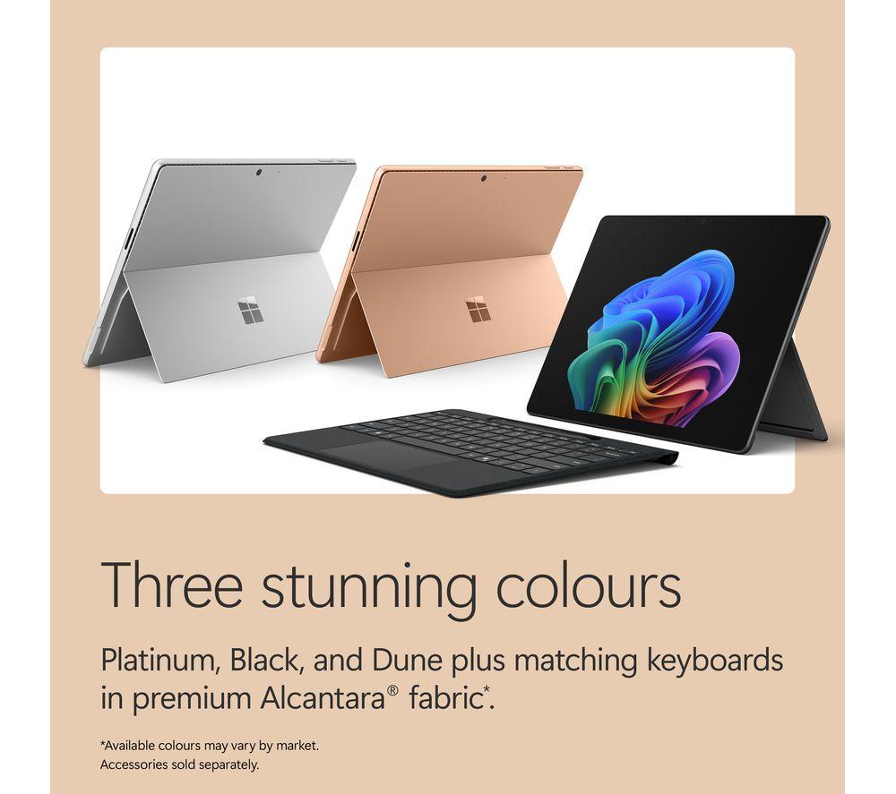 MICROSOFT Surface Pro 13", Copilot+ PC - Snapdragon X2 Elite, 512 GB SSD, Dune image number 12 of 13