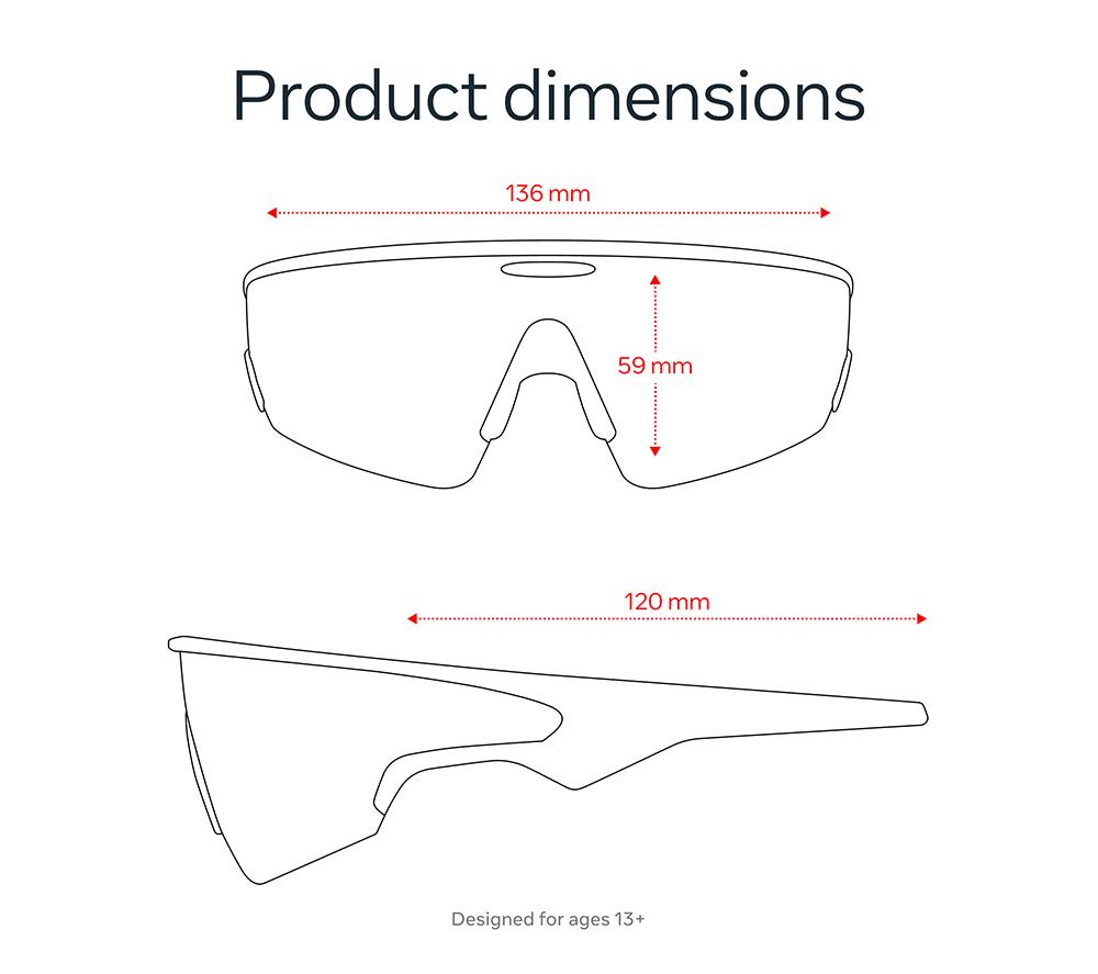 OAKLEY META Vanguard Glasses - Black with Prizm Black Lenses image number 6 of 7