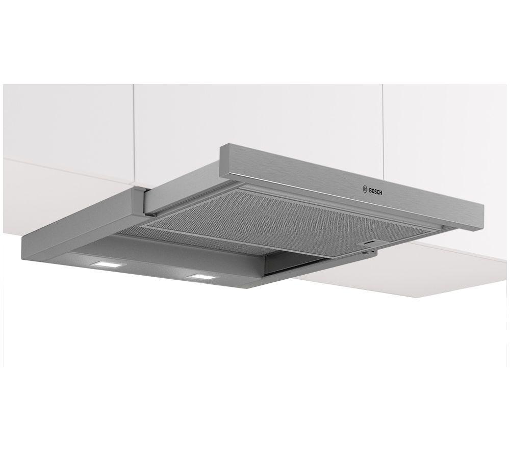 BOSCH Series 2 DFM063W57B 60 cm Telescopic Cooker Hood - Silver Metallic