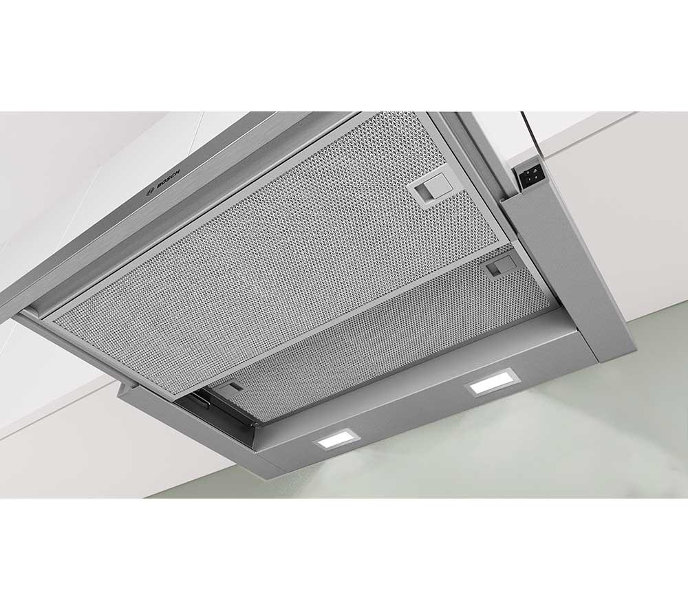BOSCH Series 2 DFM063W57B 60 cm Telescopic Cooker Hood - Silver Metallic image number 5 of 15