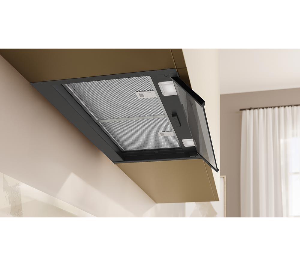 NEFF N50 D65XCC2S0B 60 cm Integrated Cooker Hood - Matte Black image number 5 of 20