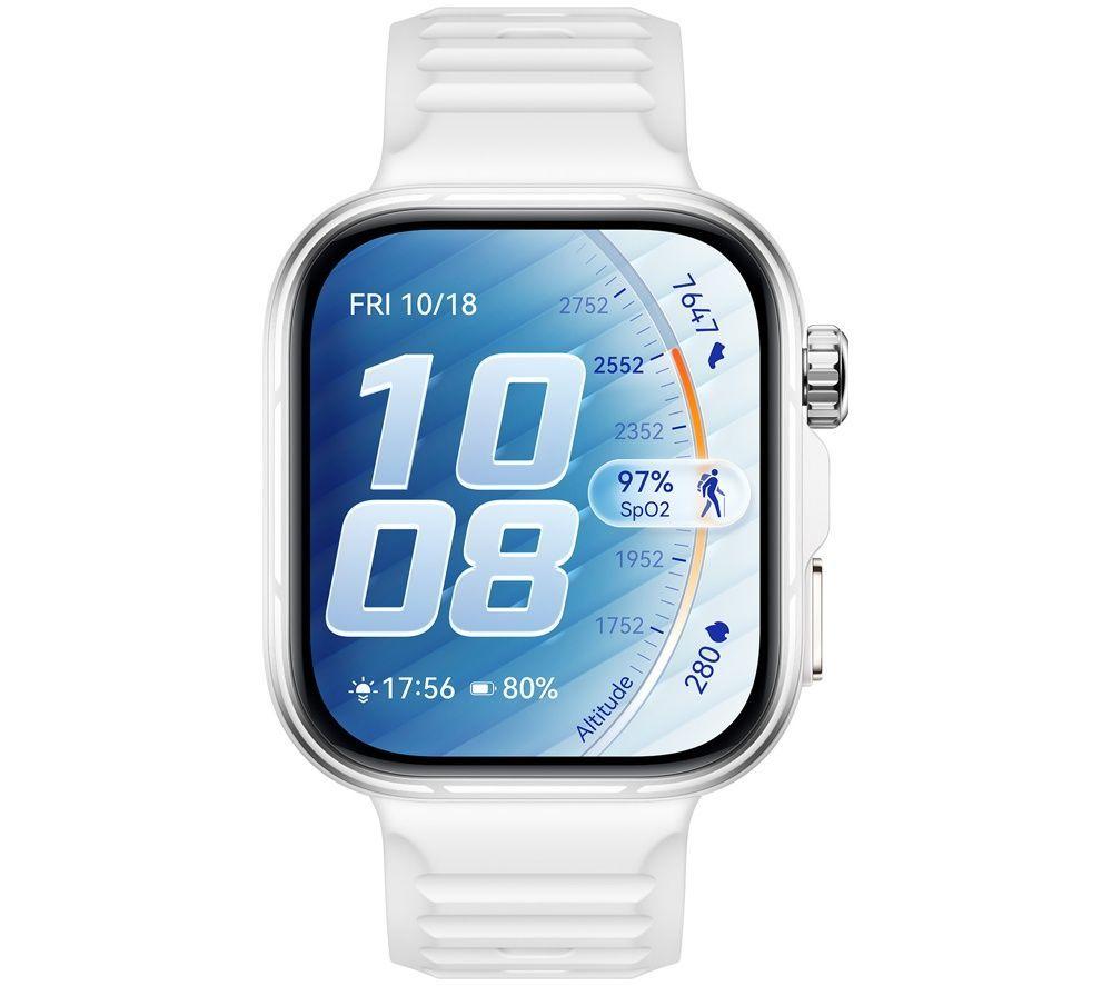 HUAWEI Watch Fit 5 Pro - Titanium White with White Woven Strap image number 13 of 13