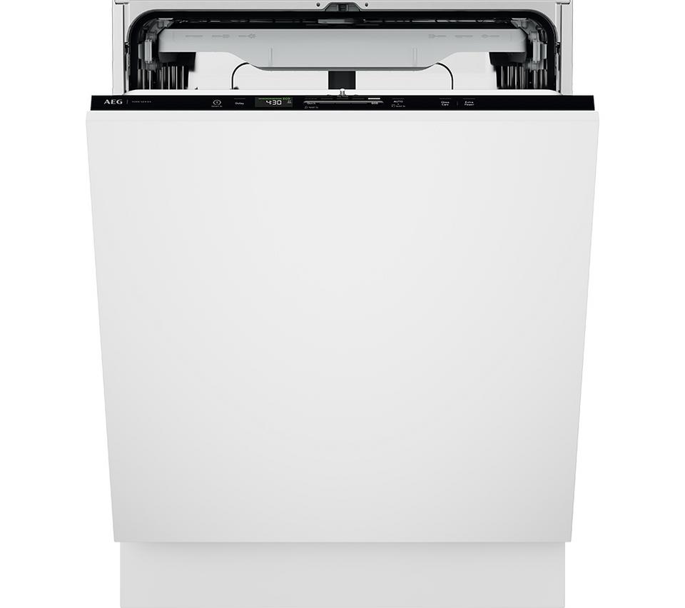 AEG GI6200B2TN Full-size Fully Integrated WiFi-enabled Dishwasher - White
