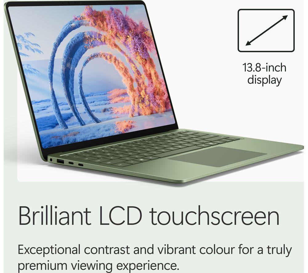 MICROSOFT Surface Laptop 13.8", Copilot+ PC - Snapdragon X2 Plus, 512 GB SSD, Jade image number 17 of 17