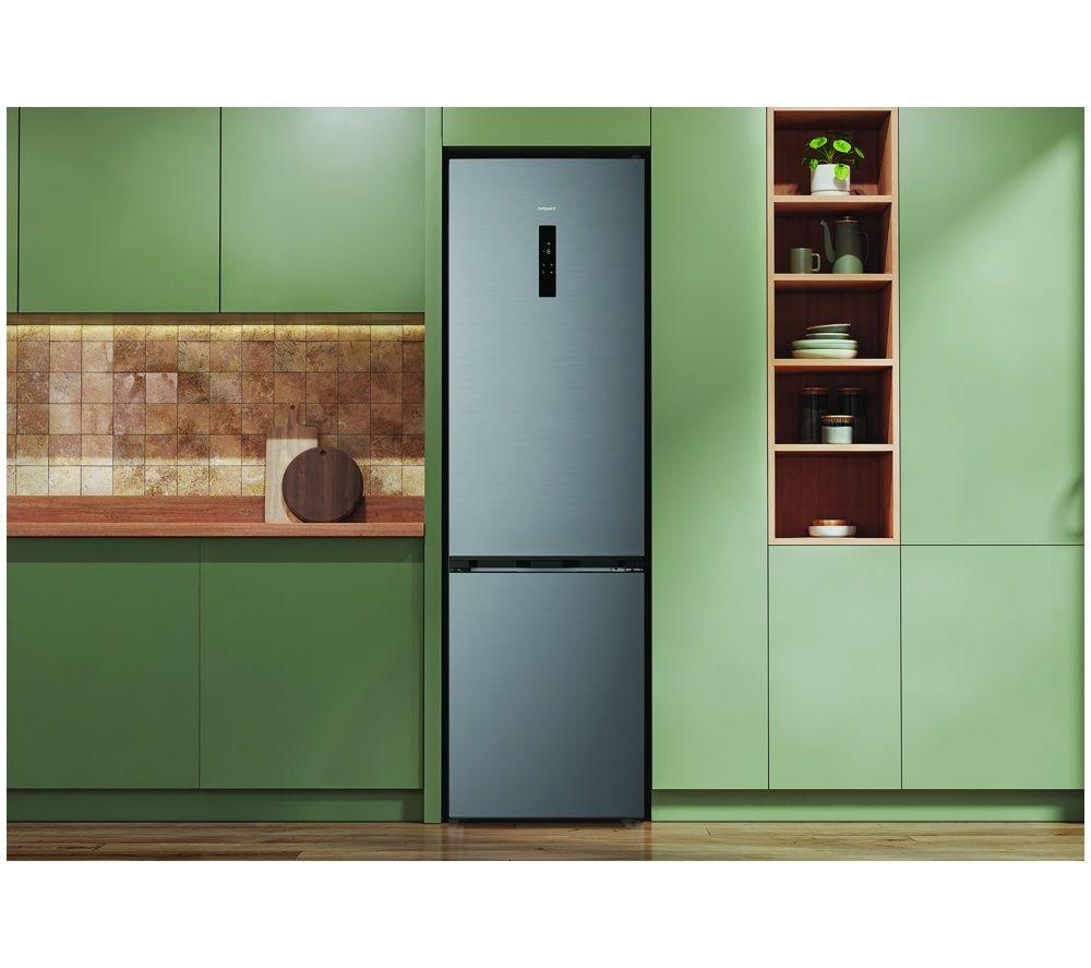 HOTPOINT VitalCare HPK 26411 XP4UK 70/30 Fridge Freezer - Brushed Steel image number 10 of 11