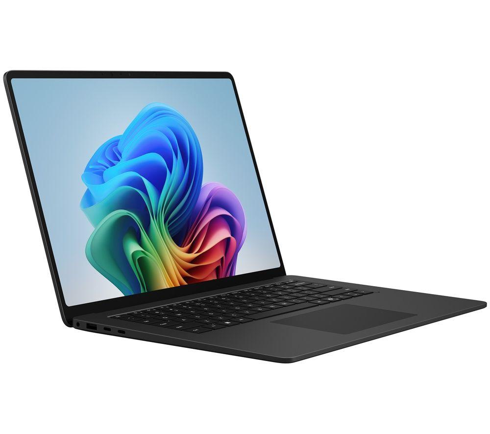 MICROSOFT Surface Laptop 15", Copilot+ PC - Snapdragon X2 Elite, 512 GB SSD, Black image number 3 of 17