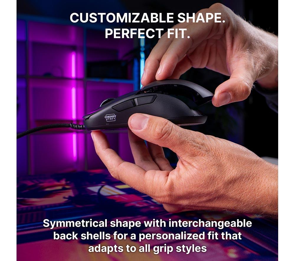 CHERRY XTRFY M42V2 Ultra-Light Optical Gaming Mouse - Black image number 7 of 10