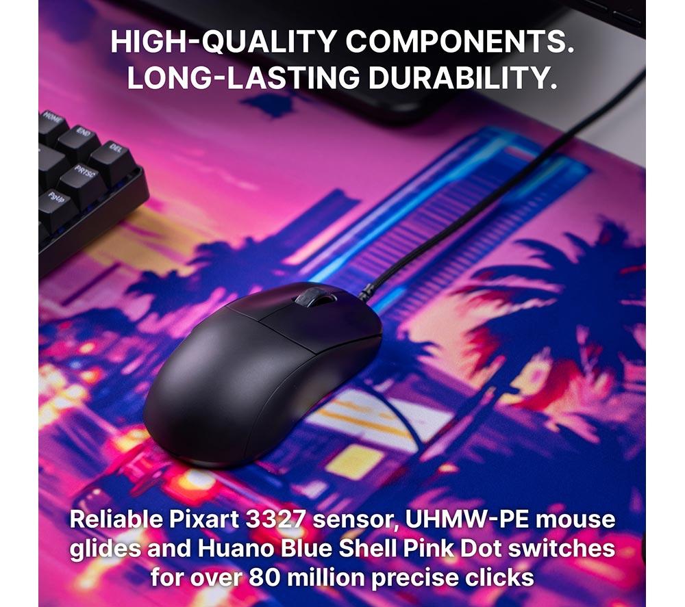 CHERRY XTRFY M42V2 Ultra-Light Optical Gaming Mouse - Black image number 9 of 10