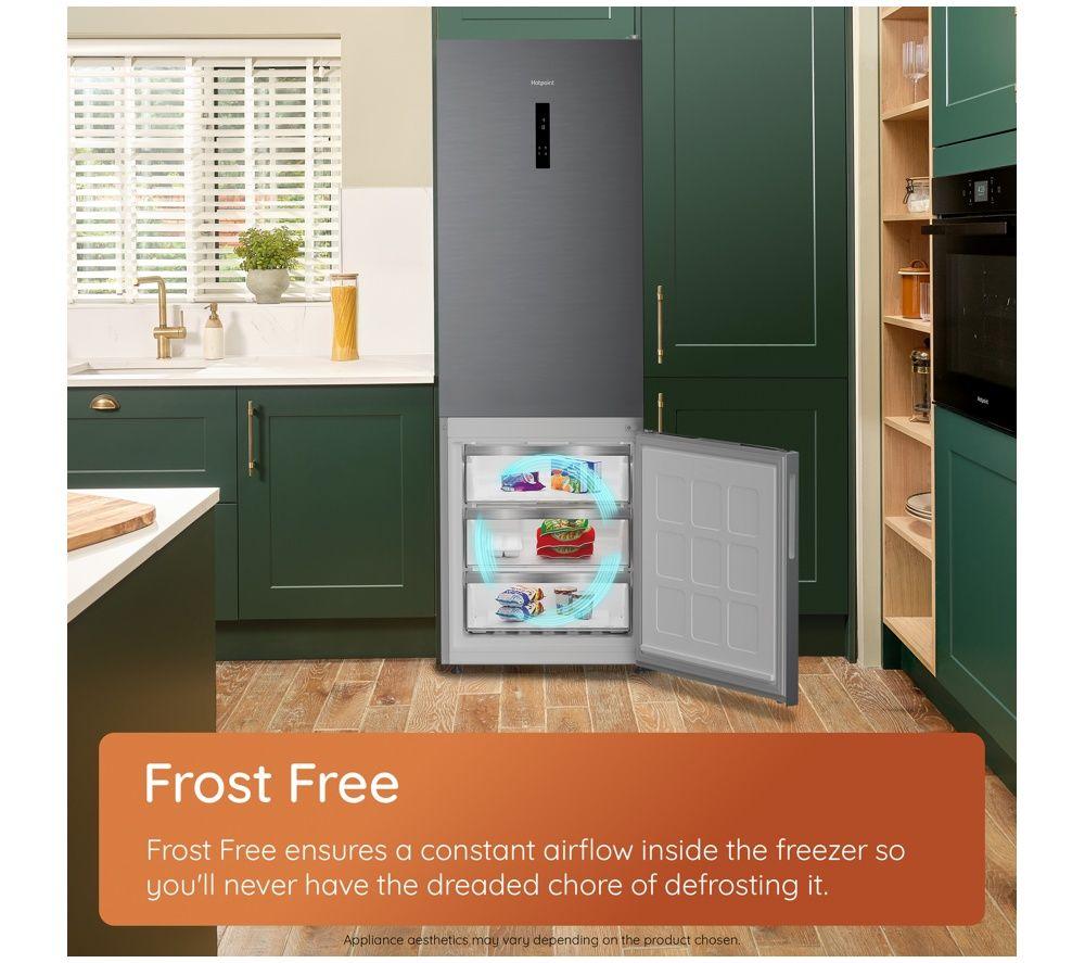 HOTPOINT VitalCare HPMLF 6442 XBR4UK Tall Fridge - Dark Inox image number 10 of 12