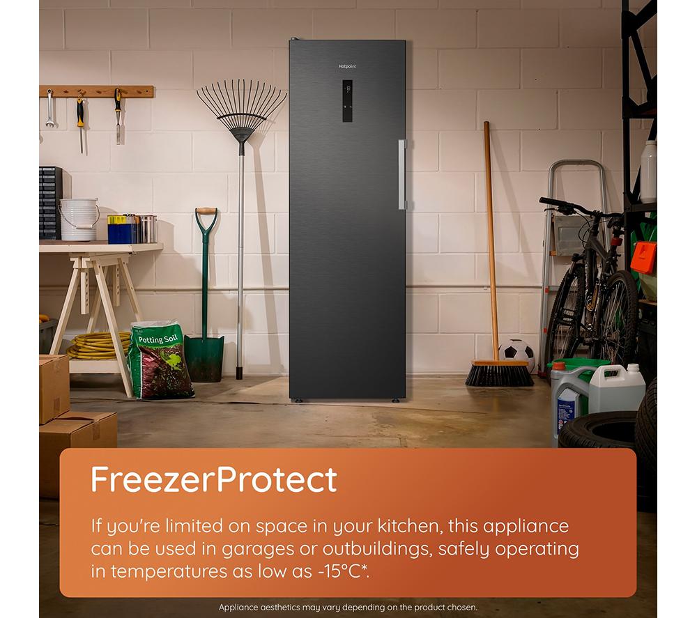 HOTPOINT Frost Free HPMFF 6312 XBR4UK Tall Freezer - Dark Inox image number 9 of 17