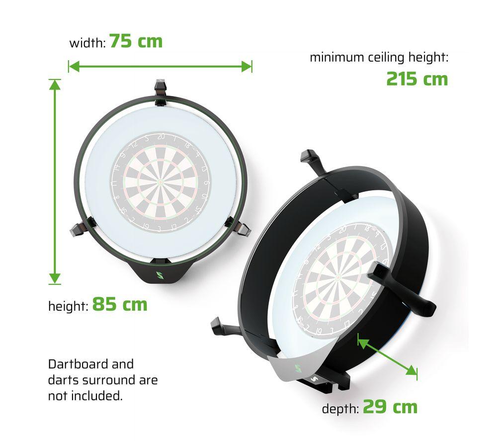 SCOLIA Home 2 Smart Dartboard Auto Scoring System with Light image number 2 of 8