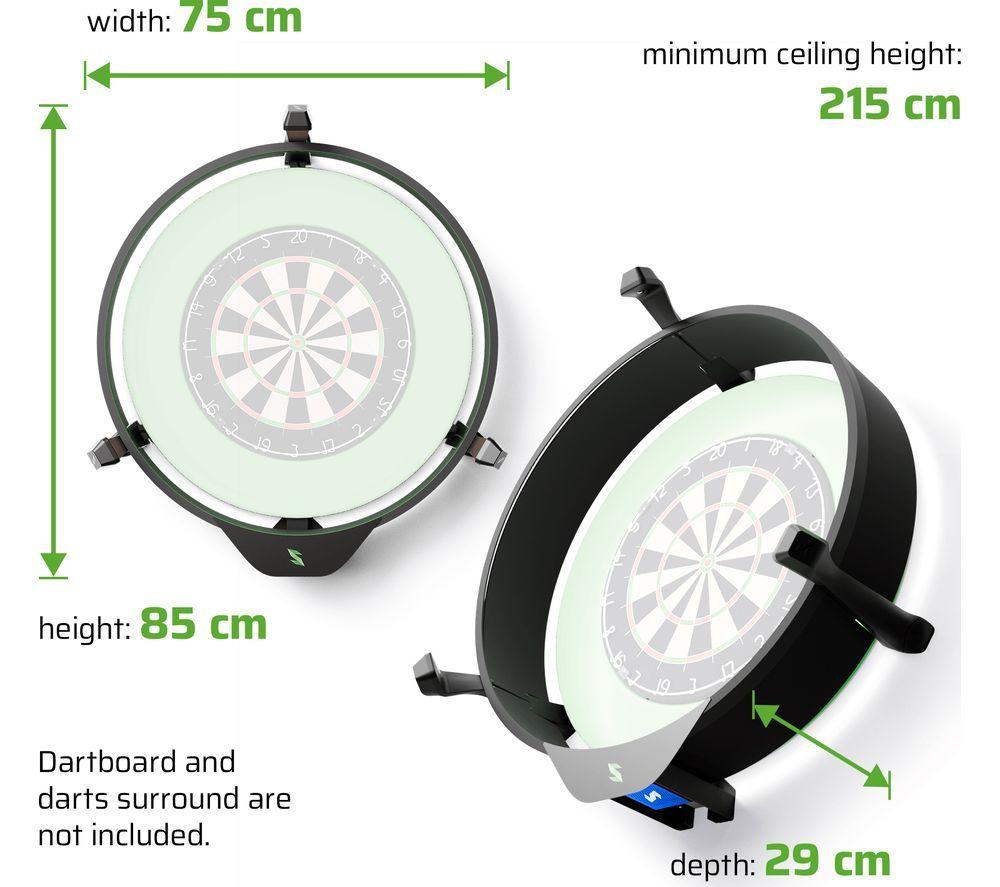 SCOLIA Home 2 Flex Smart Dartboard Auto Scoring System with Light Ring image number 6 of 12
