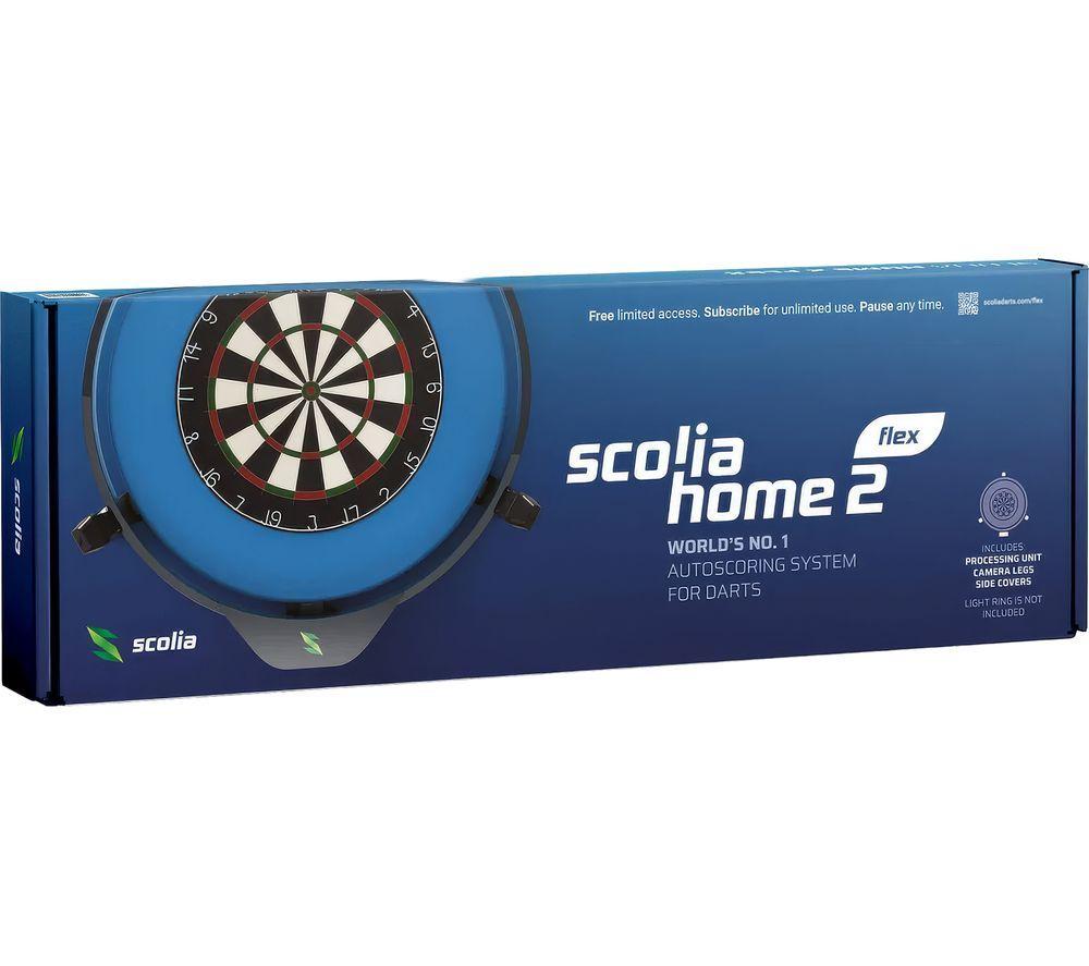 SCOLIA Home 2 Flex Smart Dartboard Auto Scoring System image number 9 of 10