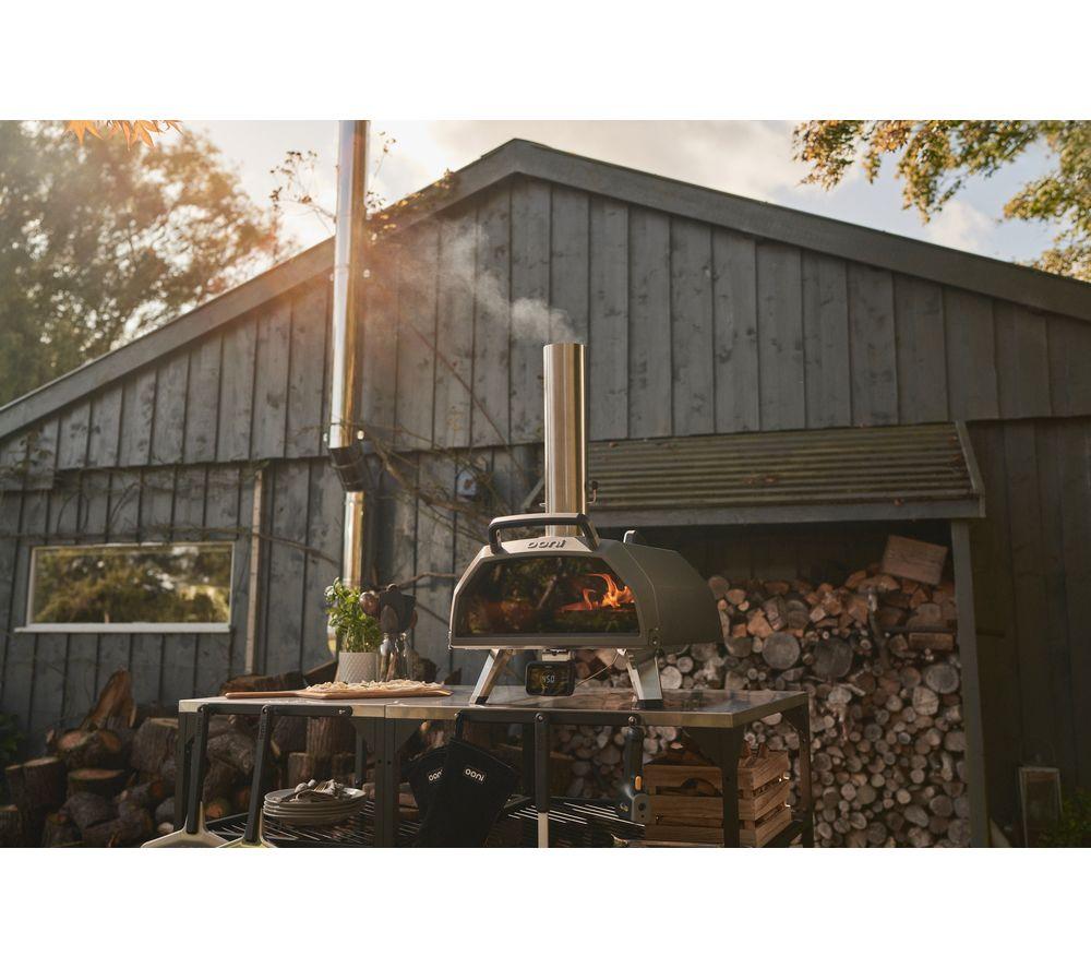 OONI Karu 2 Pro Multi-Fuel Pizza Oven - Black & Silver image number 2 of 18