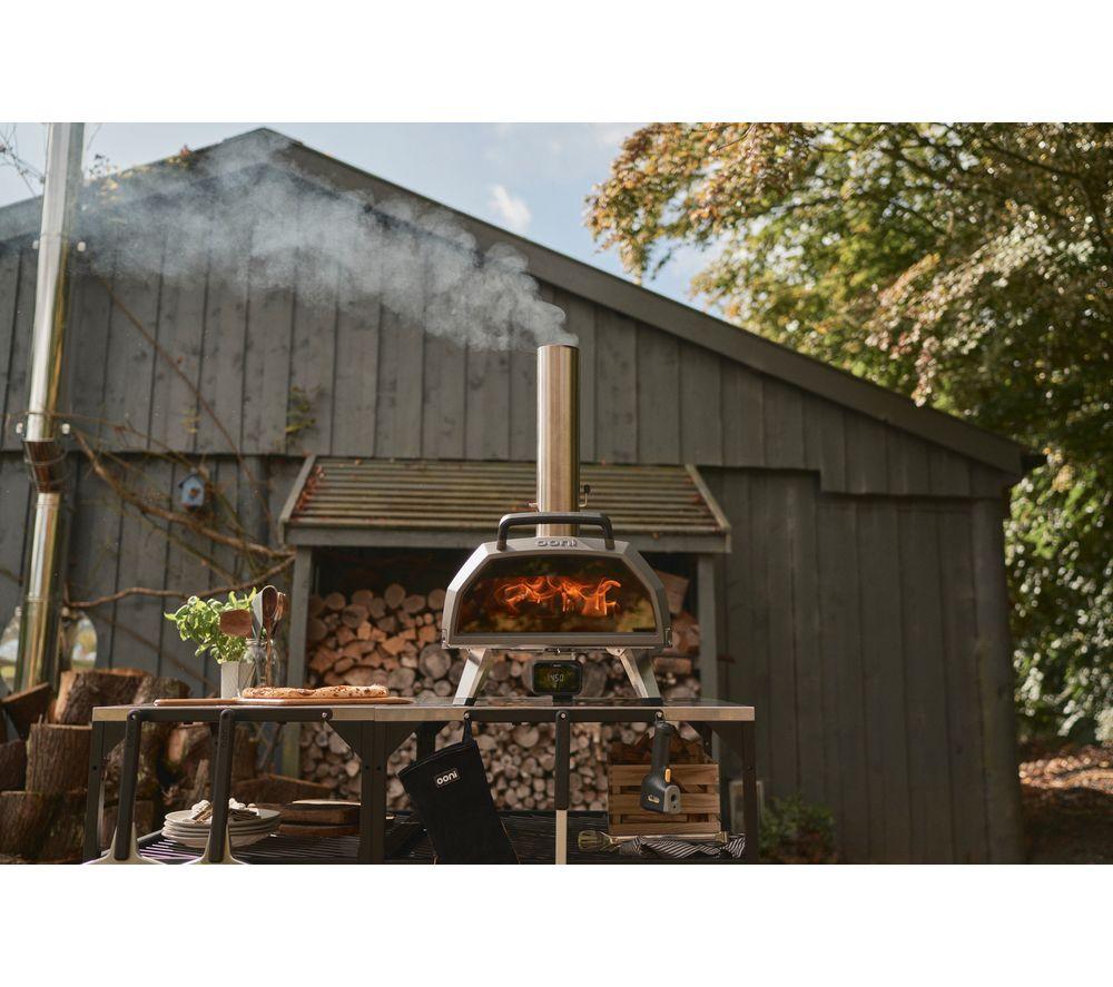 OONI Karu 2 Pro Multi-Fuel Pizza Oven - Black & Silver image number 3 of 18