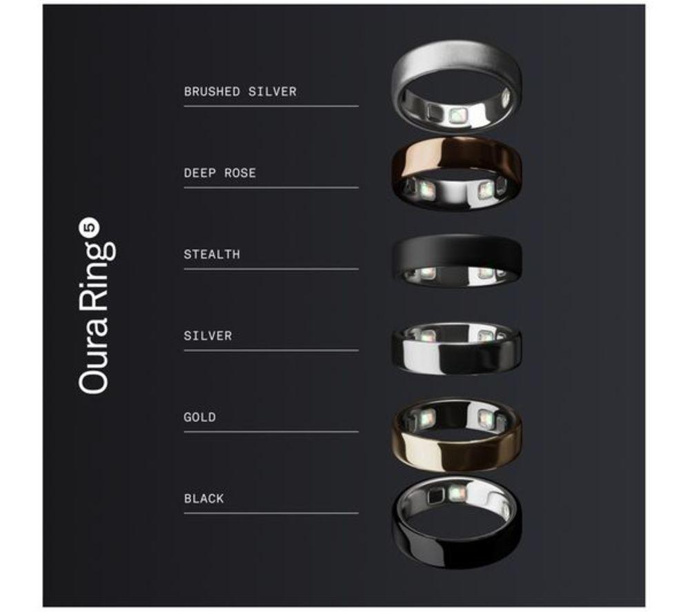 OURA Ring 5 &ndash; Black, Size 13 image number 3 of 6