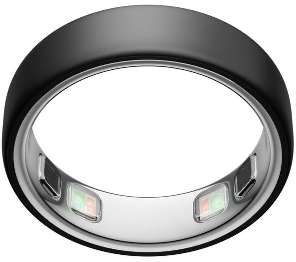 Oura Ring 5 - Stealth Black, Size 13, Black