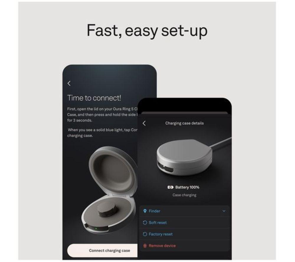 OURA Ring 5 Wireless Charging Case - Size 10 image number 5 of 6