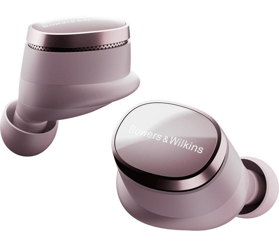 BOWERS&WILKINS Pi8 Wireless Bluetooth Noise-Cancelling Earbuds - Pale Mauve