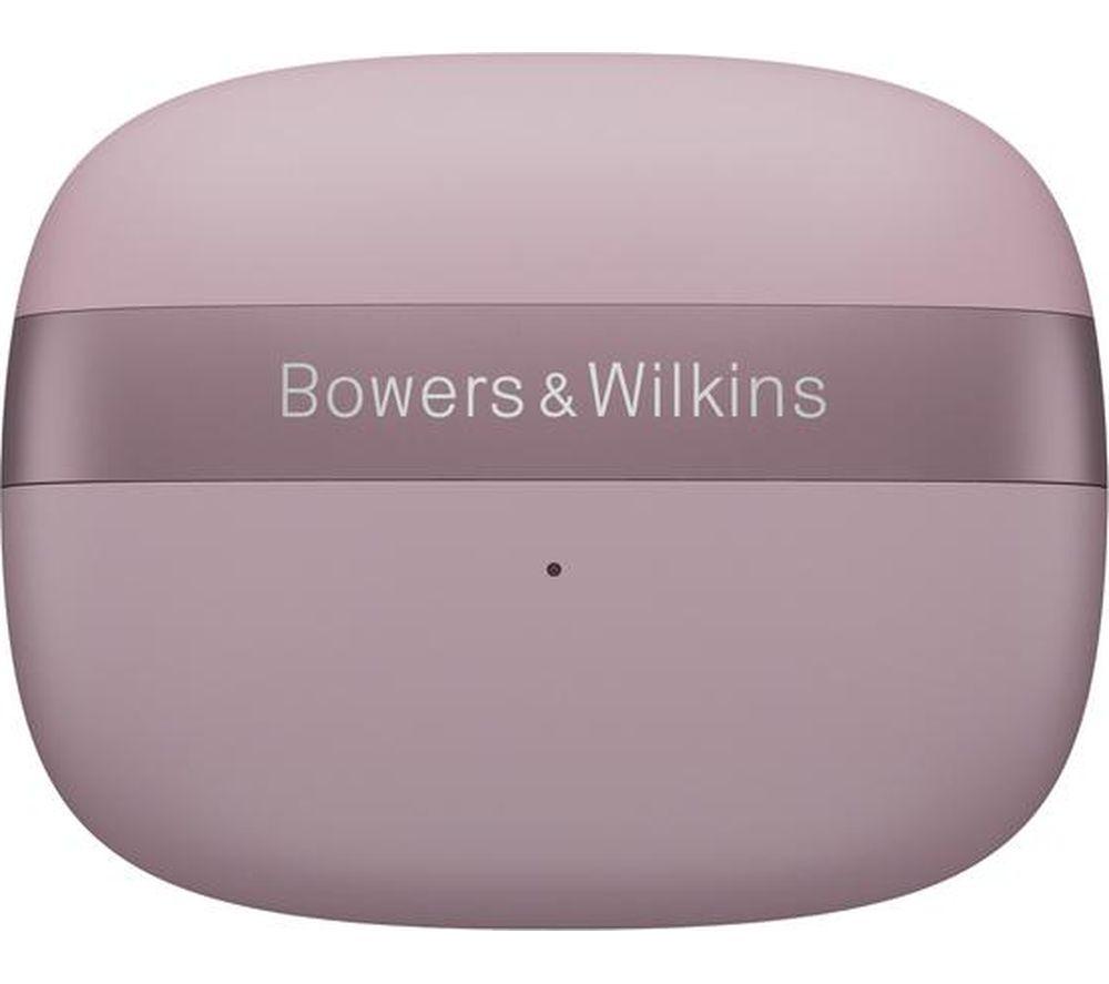 BOWERS&WILKINS Pi8 Wireless Bluetooth Noise-Cancelling Earbuds - Pale Mauve image number 2 of 3