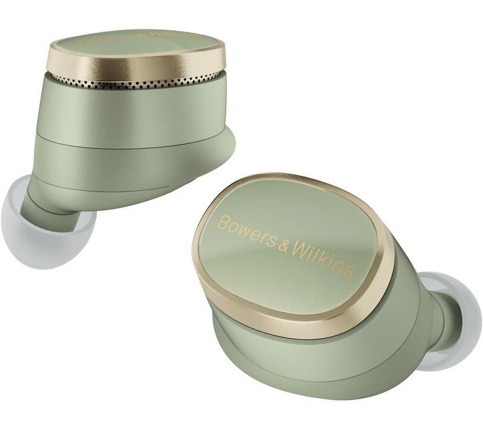 BOWERS&WILKINS Pi8 Wireless Bluetooth Noise-Cancelling Earbuds - Jade Green
