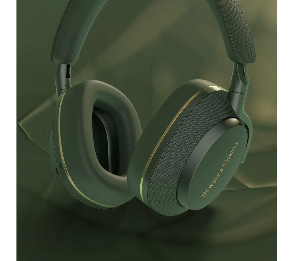 BOWERS&WILKINS Px8 Wireless Bluetooth Noise-Cancelling Headphones - Dark Forest image number 7 of 8